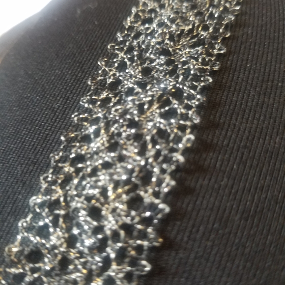 free people black metallic choker - Picture 3 of 3